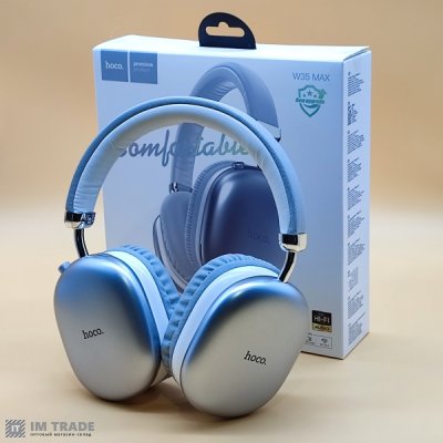 наушники Bluetooth Hoco W35  сірі (BT 5.3 )