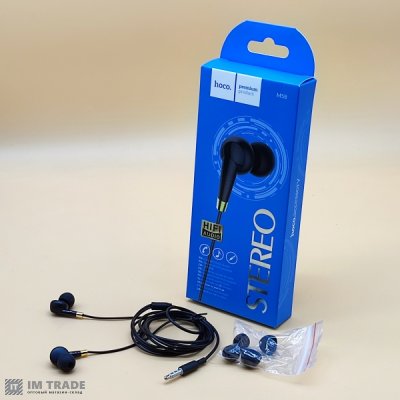 Гарнітура HOCO M58 black +mic