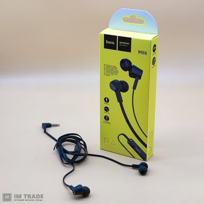 Гарнітура HOCO M86 green +mic
