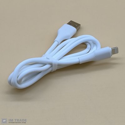 кабель Iphone 5G 1м HOCO X120 Beneficio білий