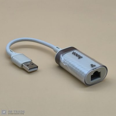 Сетевая карта USB - Lan RJ41 HOCO UA41(100mbps)