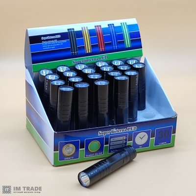 Ліхтарик алюм 5001-01-CM 1АА 1режим
