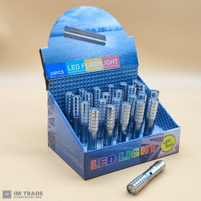 Ліхтарик алюм BL-7001-03-CM 1АA 1режим