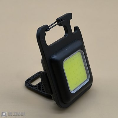 Ліхтар лампа вб.акум BL-J031S (COB) +Карабін,Type-C  3реж.