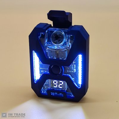 Ліхтар МУЛЬТИф. вб.акум пласт D69 +BOX,запаль.,LCD,TypeC 3+1реж
