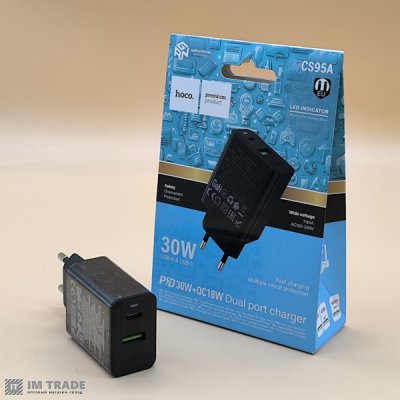 СЗУ Hoco CS95A PD30W+QC18W