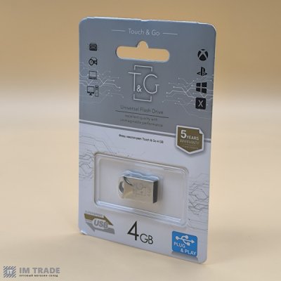 USB Flash Drive 4 Gb TNG 106 Metal