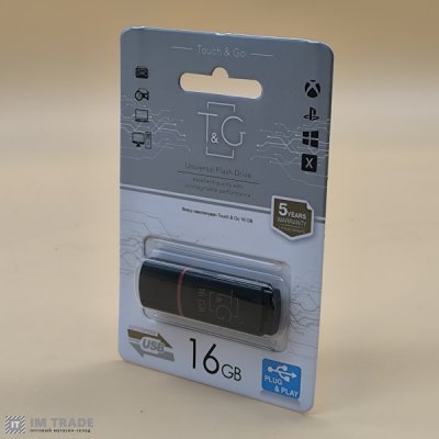 USB Flash Drive 16 Gb TNG 011 Classic series чорна