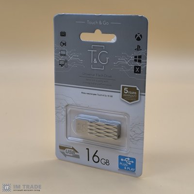 USB Flash Drive 16 Gb TNG 103 Metal series