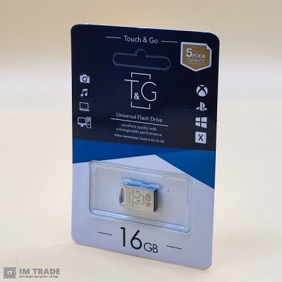 USB Flash Drive 16 Gb TNG 105 Metal series