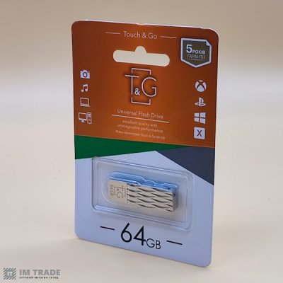 USB Flash Drive 64 Gb TNG 103 Metal series